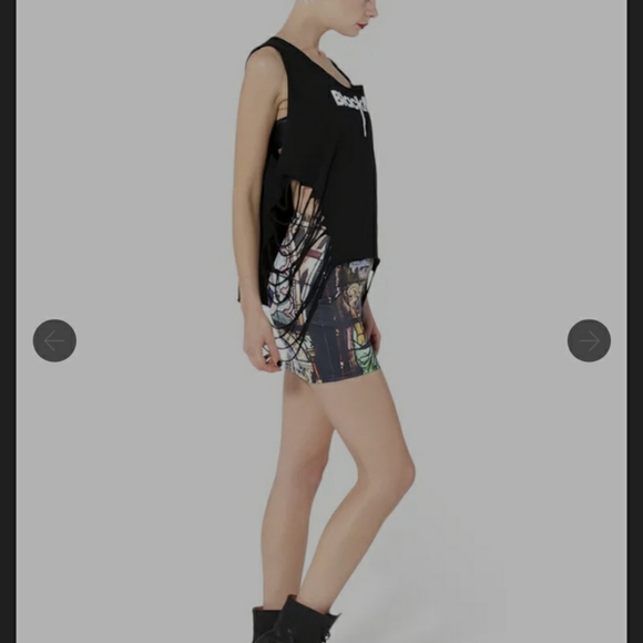 EUC BLACKMILK - Deadstock Stained Glass Cathedral Mini Skirt - Picture 11 of 12